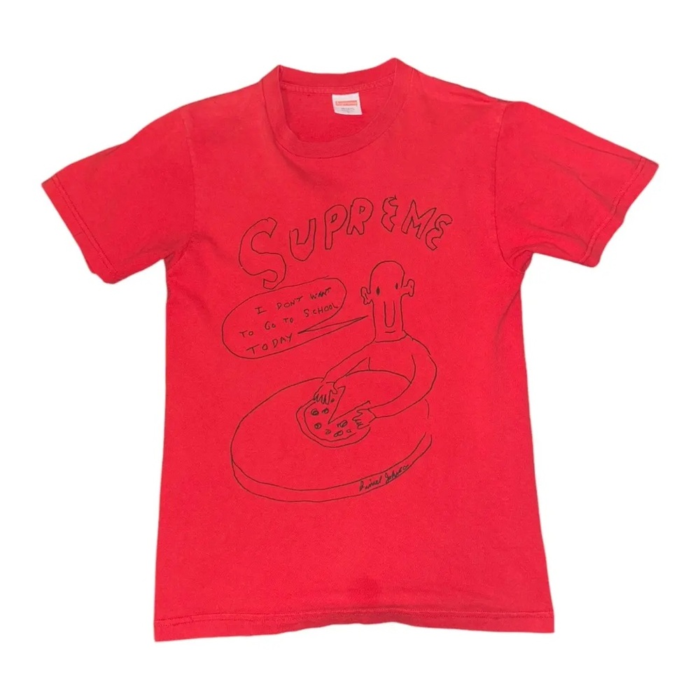 Supreme Red Graphic T-Shirt